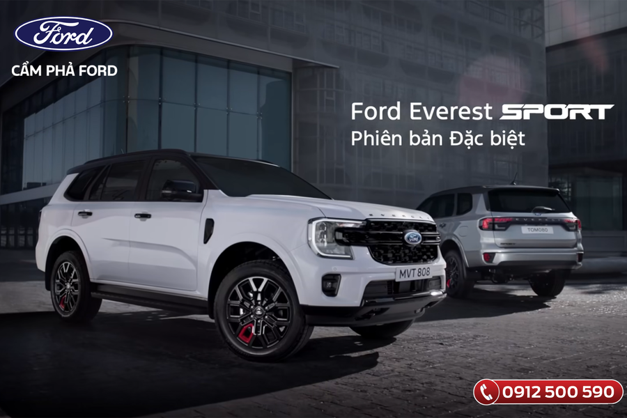 SẮP RA MẮT FORD EVEREST SPORT SE – PHIÊN BẢN SUV THỂ THAO CỰC CHẤT TẠI CẨM PHẢ FORD!