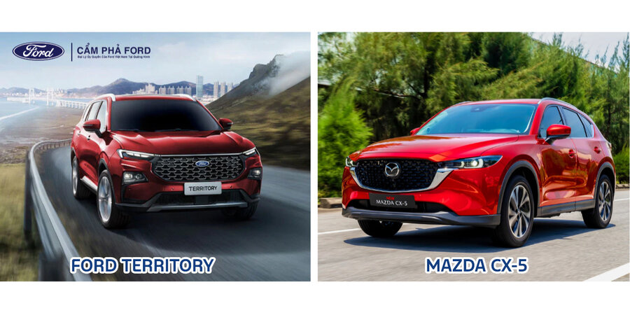 So Sánh Ford Territory và Mazda CX-5: Mẫu SUV Hạng C Nào Đáng Mua Nhất Năm Nay?
